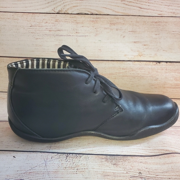 Kuru Mens Size 10 Aalto Chukka Black Leather Ankle Boots main image 4